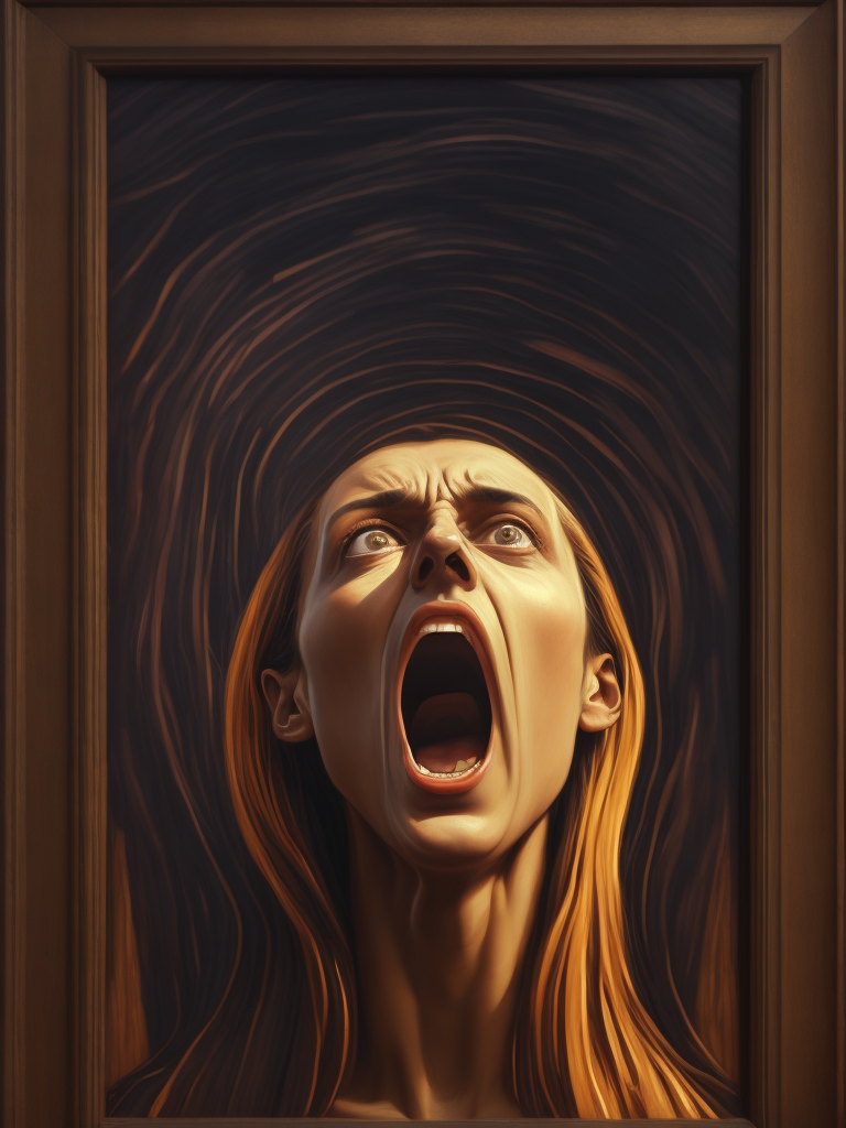 The Scream Edvard Munch, real life