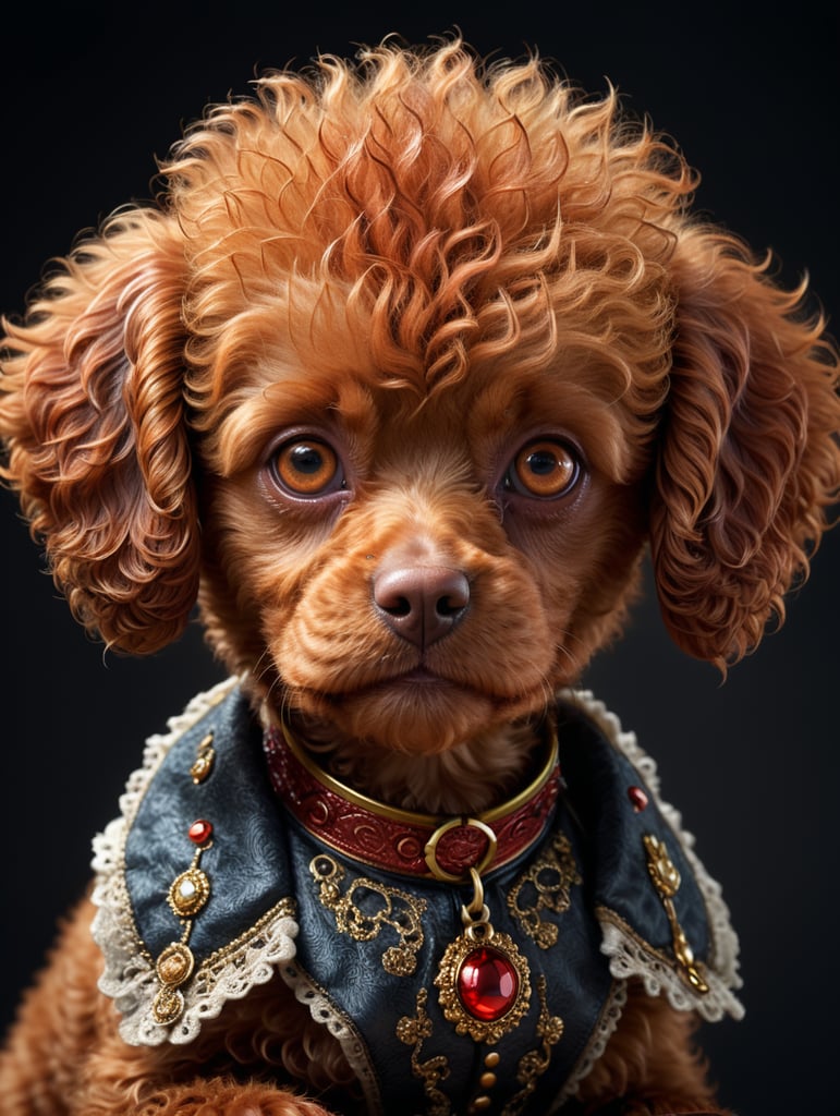 той пудель red brown