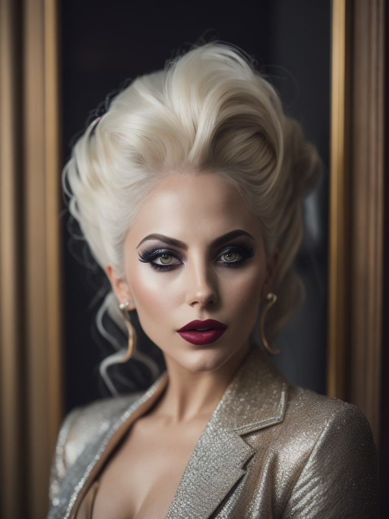 Lady Gaga's dresser and its connection to the Joker character