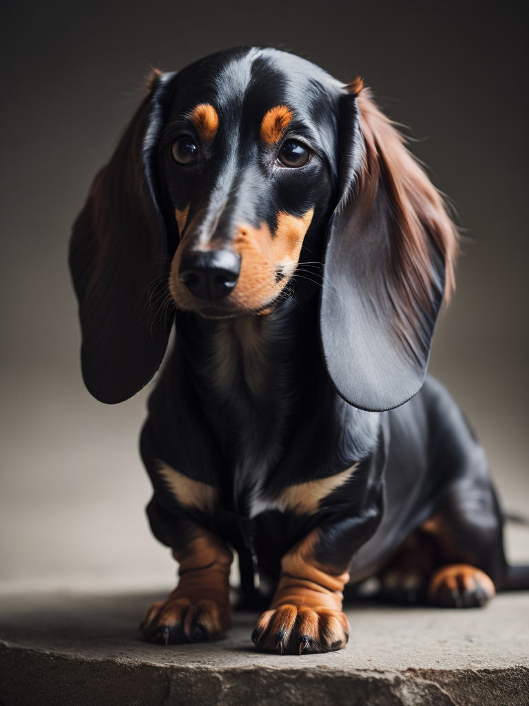 long-haired dachshund