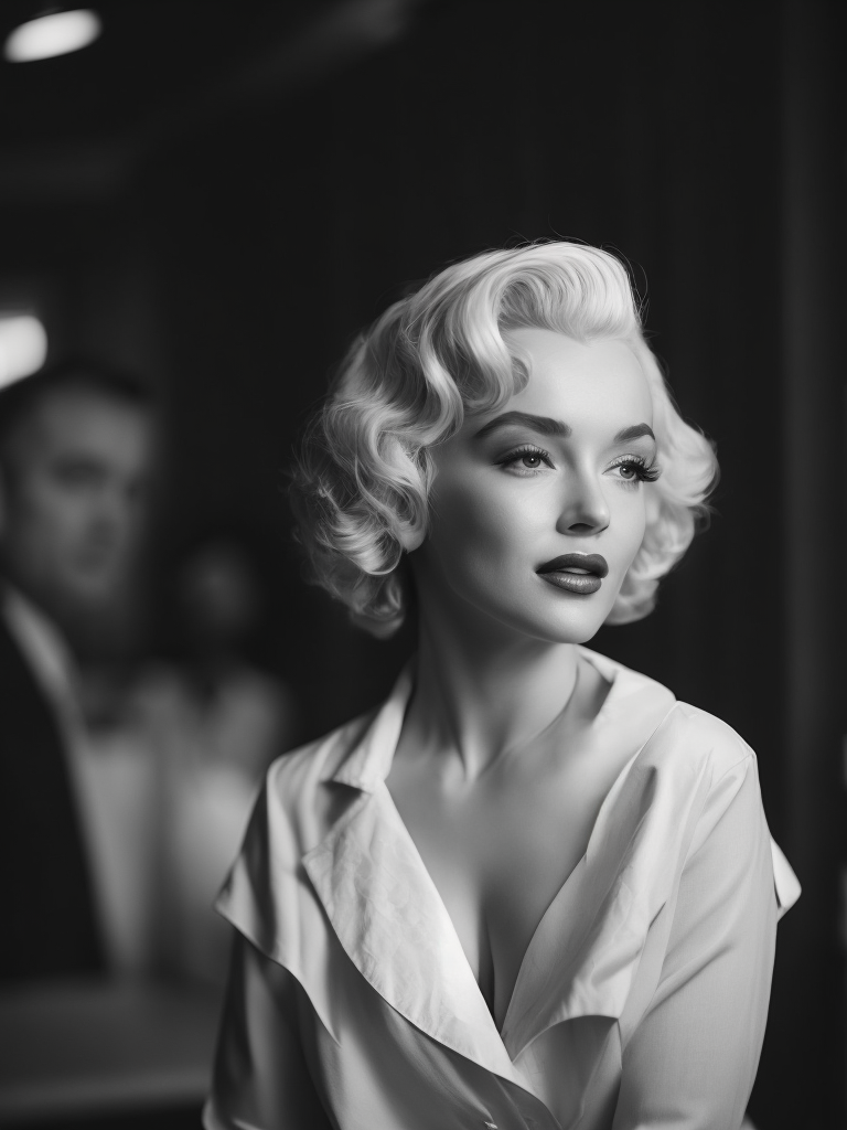 a Very Rare Photo of Marilyn Monroe