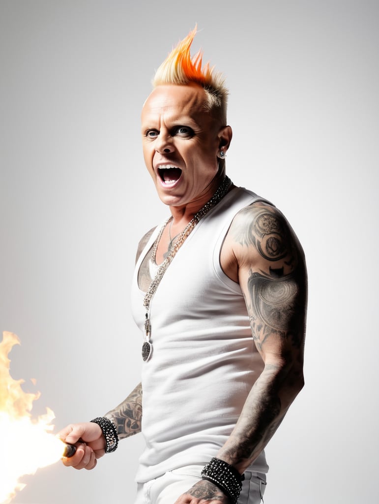 Keith Flint The Prodigy - Fire-starter