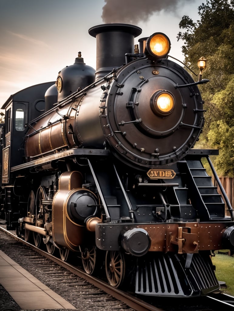 locomotive steampunk