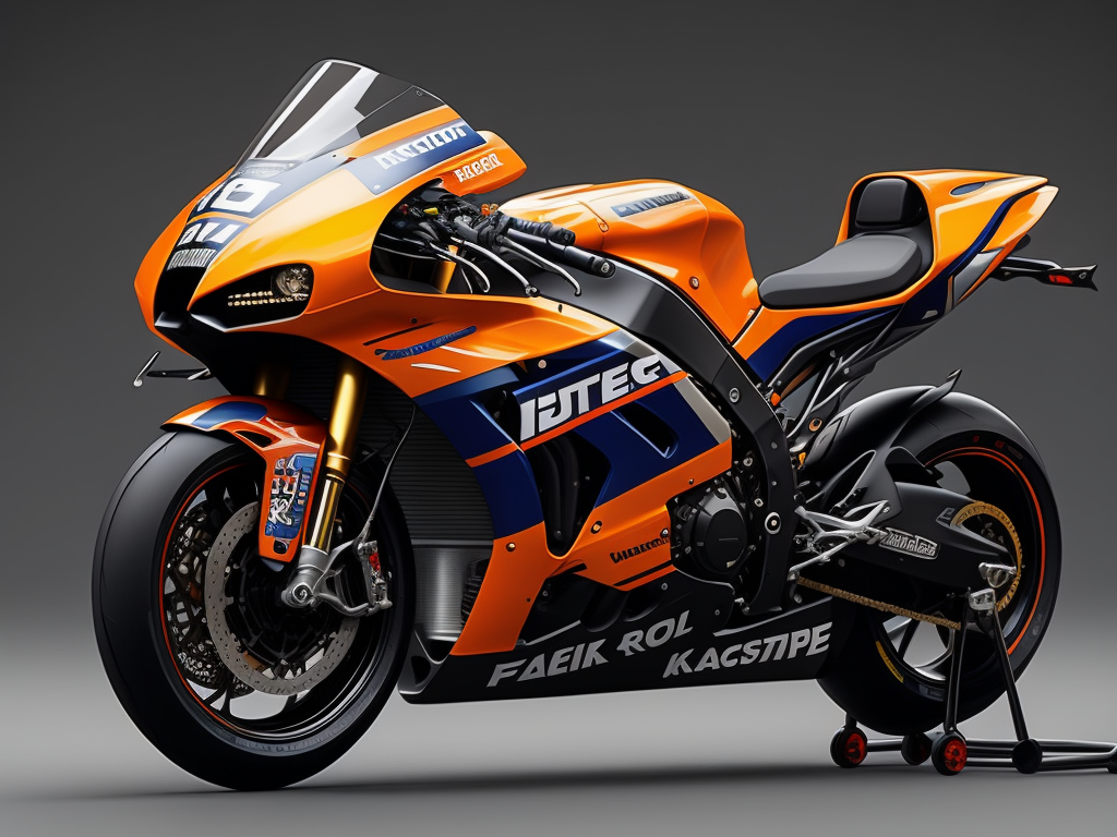 a motogp inspired motorcycle livery for a street bike