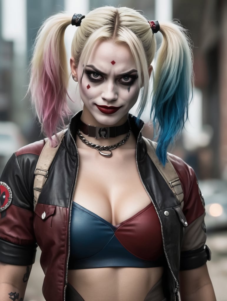 harley Quinn looking badass