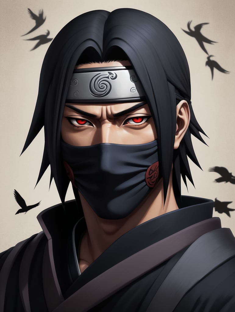 Darkness itachi ucicha hokage style