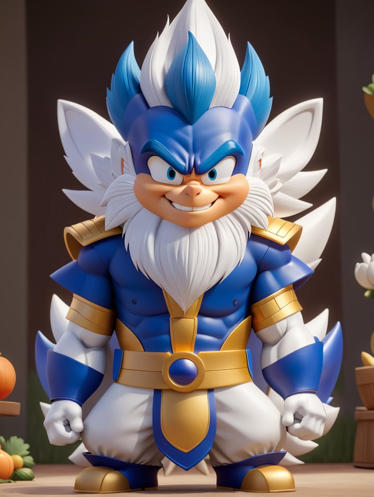 vegeta in a looney tunes costume