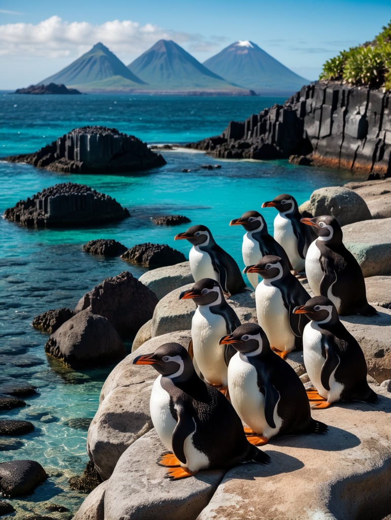 Galápagos Penguins