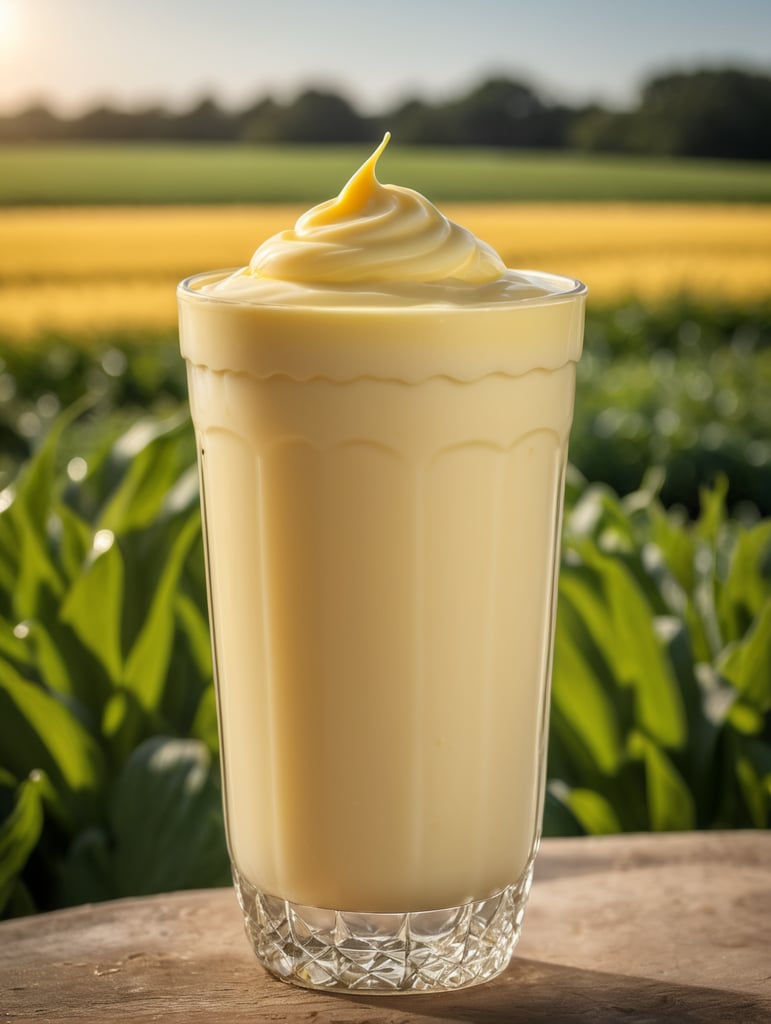 custard made with egg natural landscape dairy farming agriculture nutrients health benefits