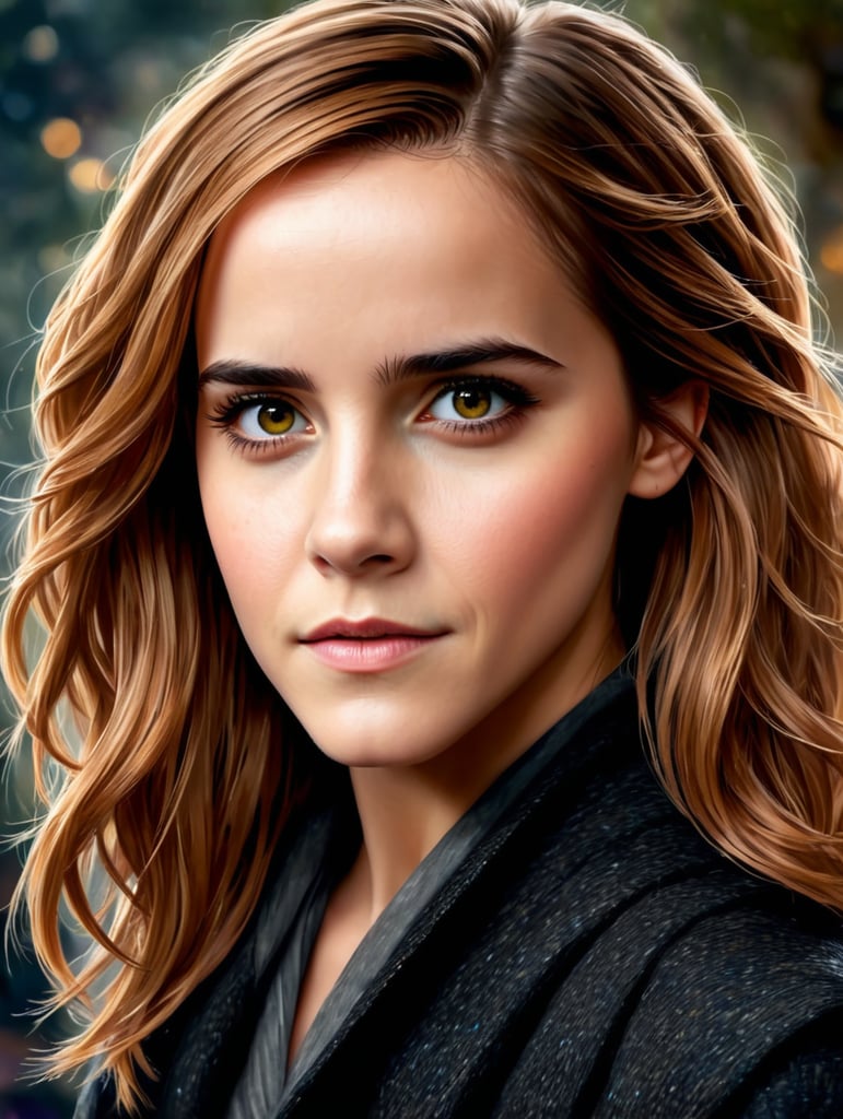 Portrait of Emma Watson, Harry Potter