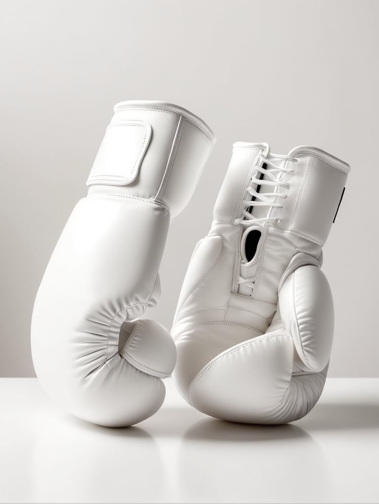 boxing gloves mockup