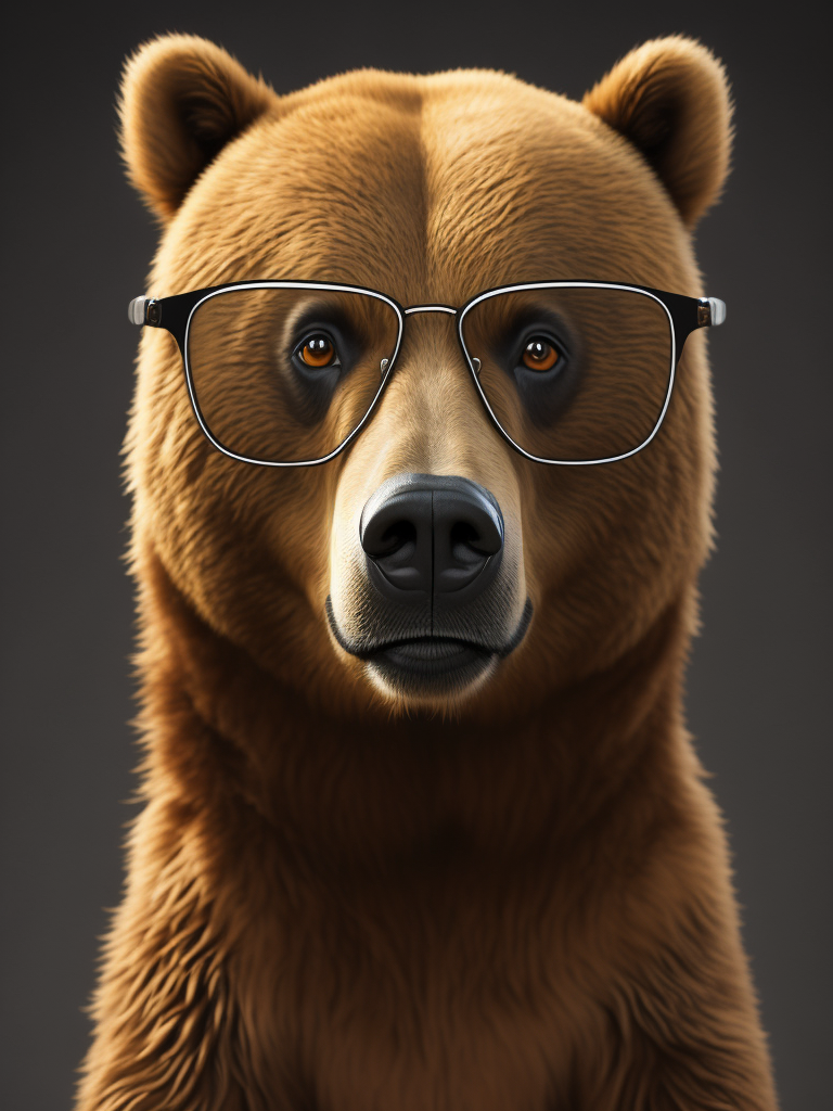 bear with glasses