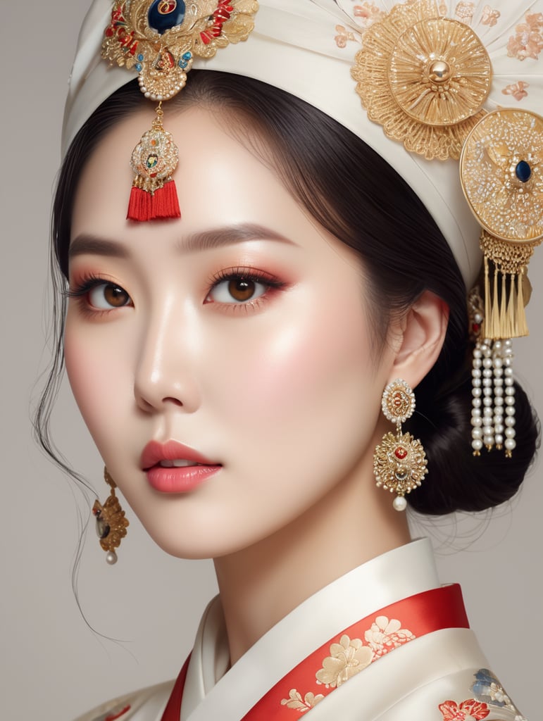 Face Korean style