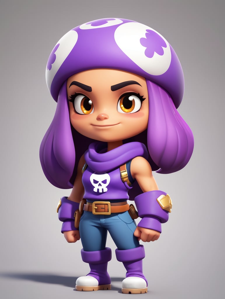 Shelly from brawl stars