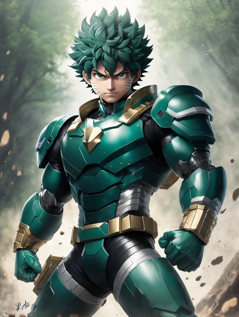 Makima Fusion Izuku Midoriya Midoriya .