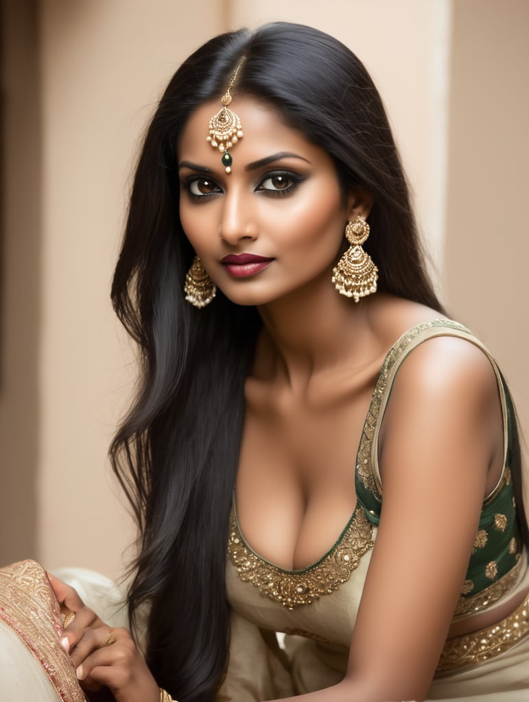 Indian lady seducing