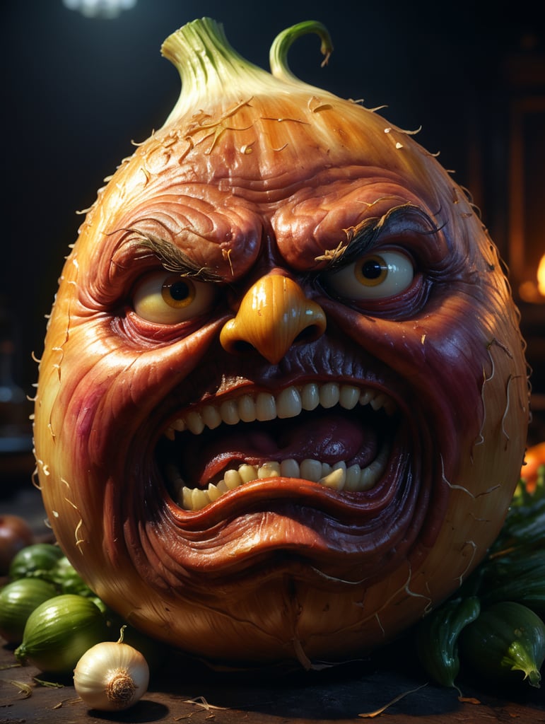 fat evil onion