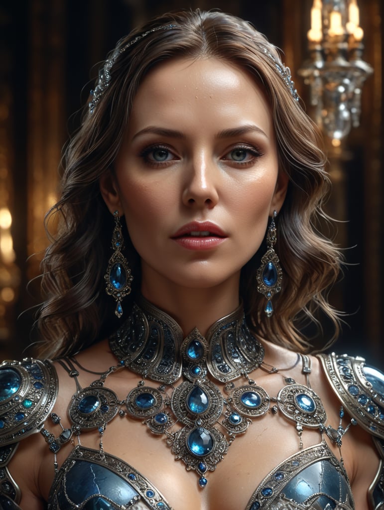 A woman in her 30s using a hyaluronic acid serum.