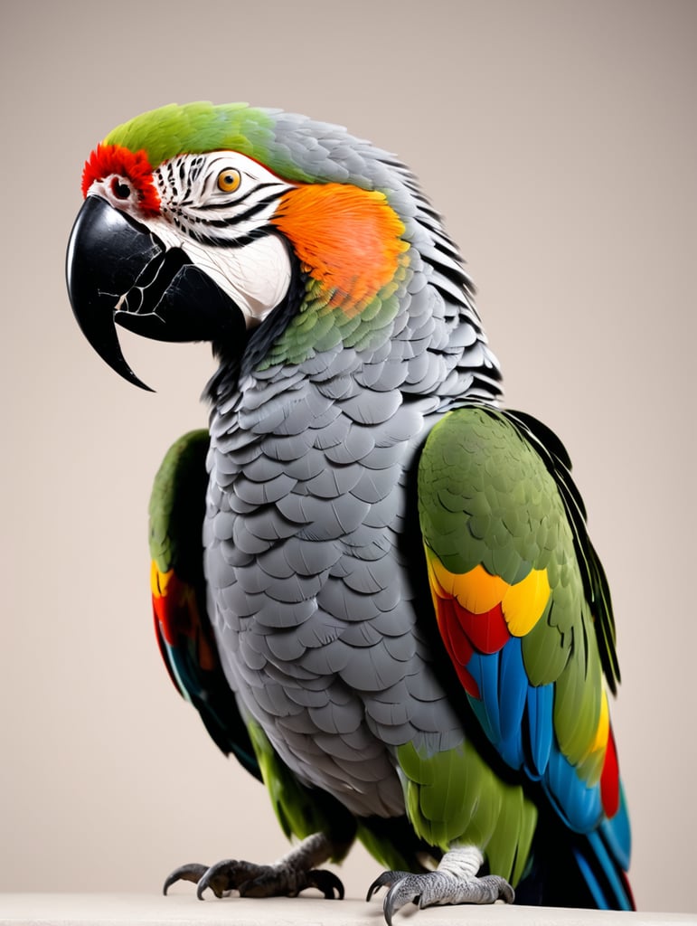 ЯАйко попугай Жако серый