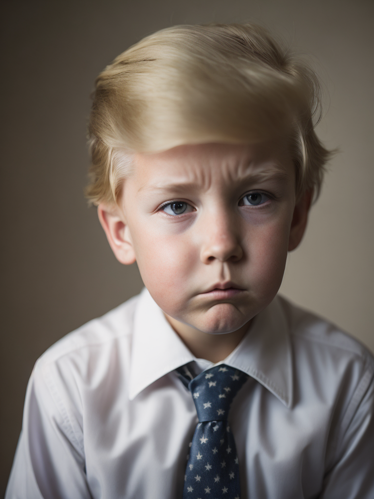 Donald Trump as a kid