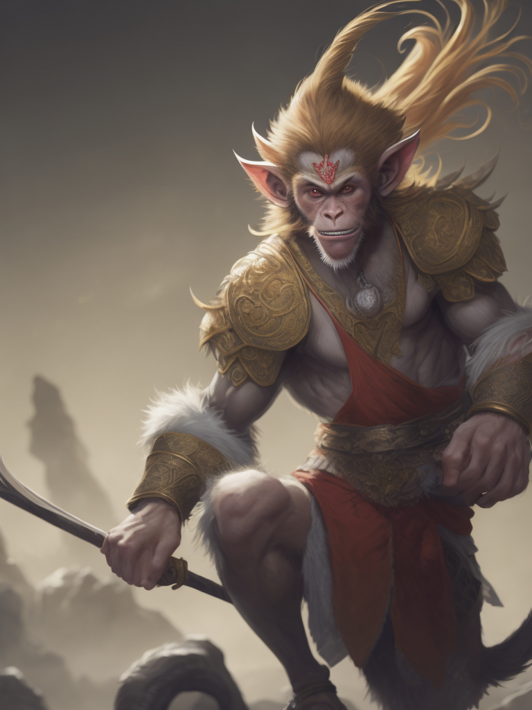 monkey king wukong, action