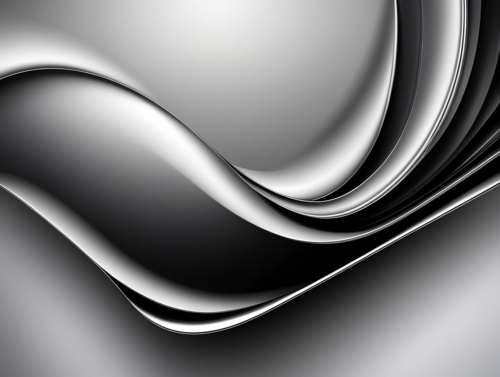 dynamic chrome gradients using black and grey, background, wallpapers