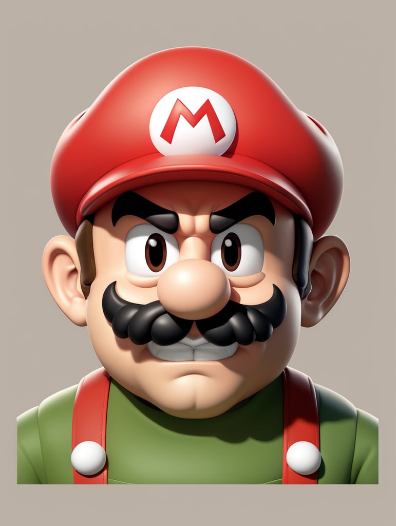 Angry mario
