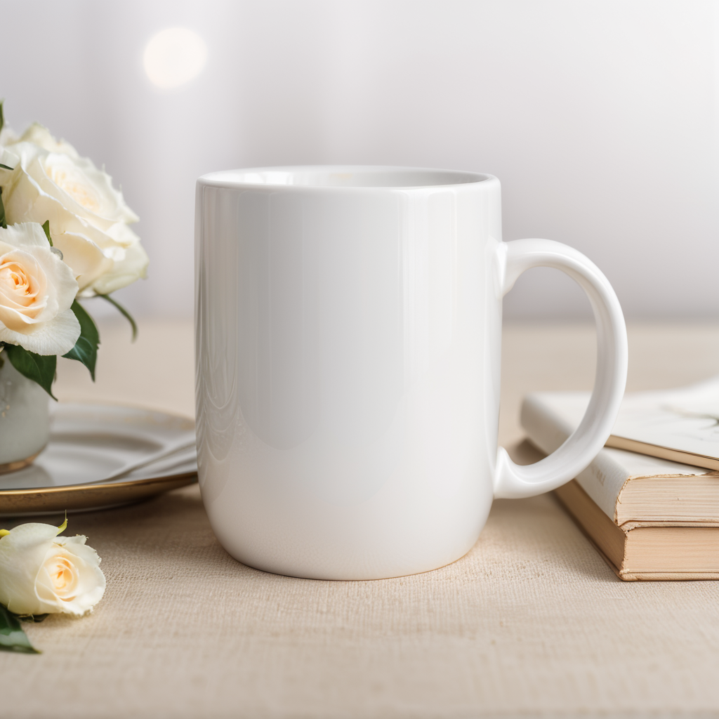 Wedding white mug