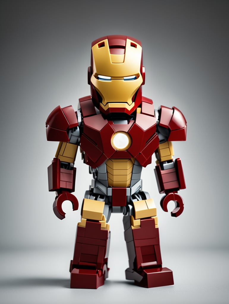 ironman as a lego character