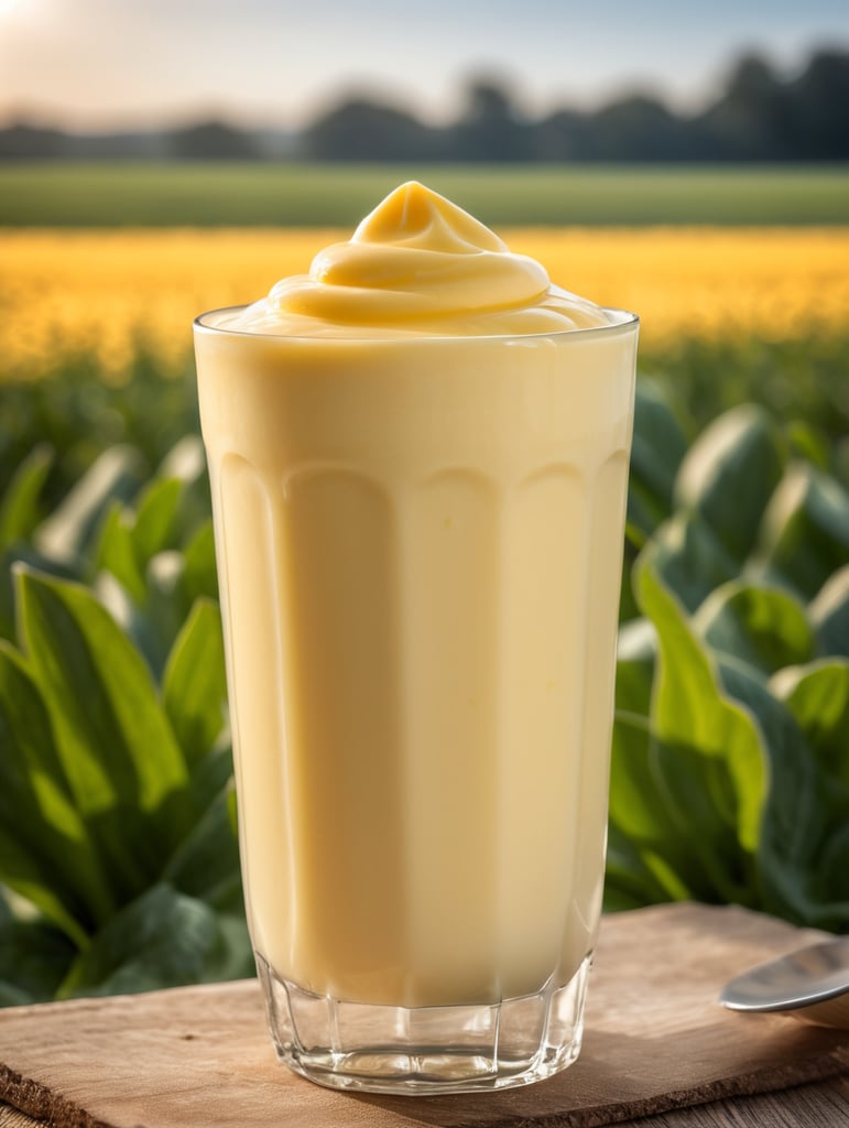 custard made with egg natural landscape dairy farming agriculture nutrients health benefits
