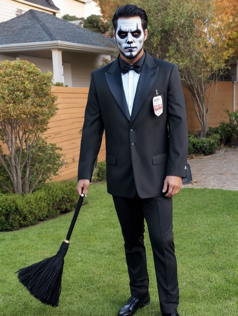 Best Halloween Costume idea, man costume, scary, party