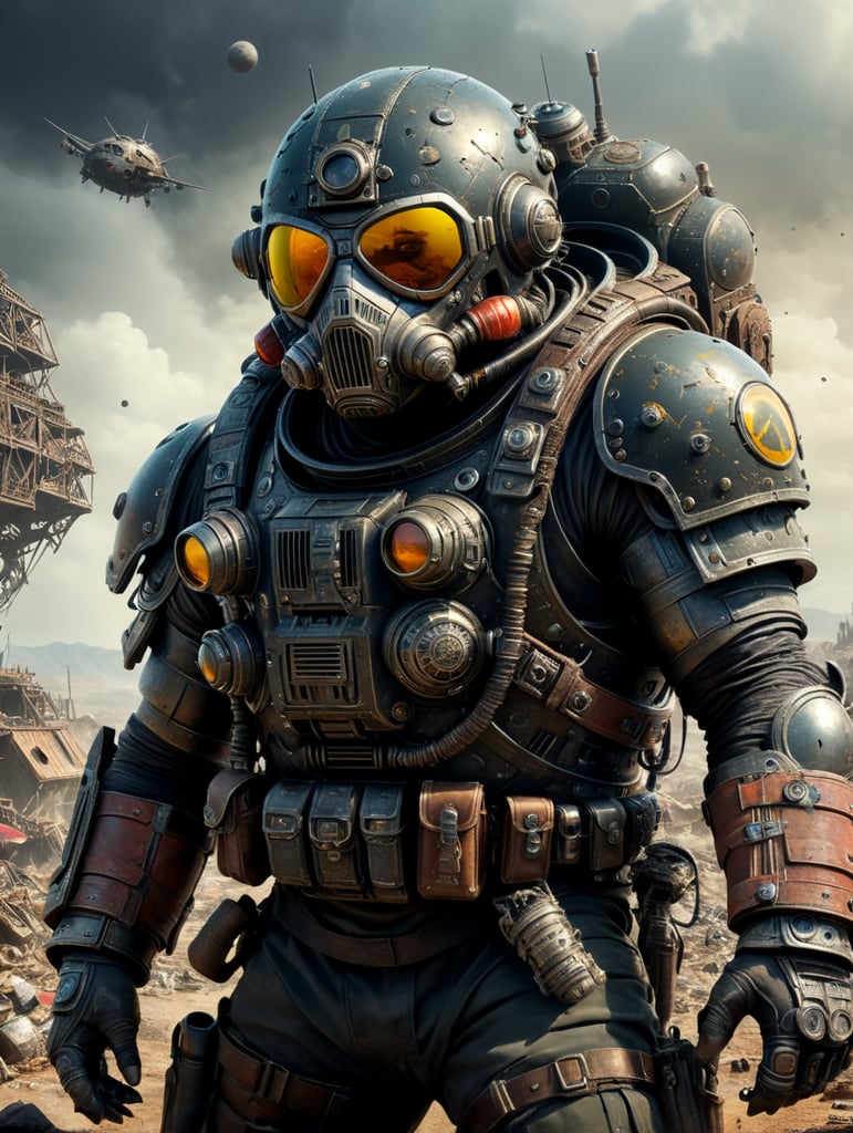 buzzballz as a post apocalyptic space traveler