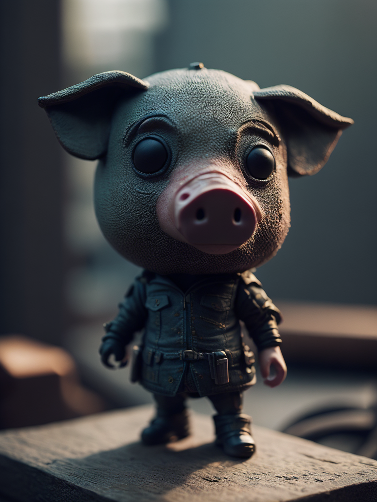a pig funko pop