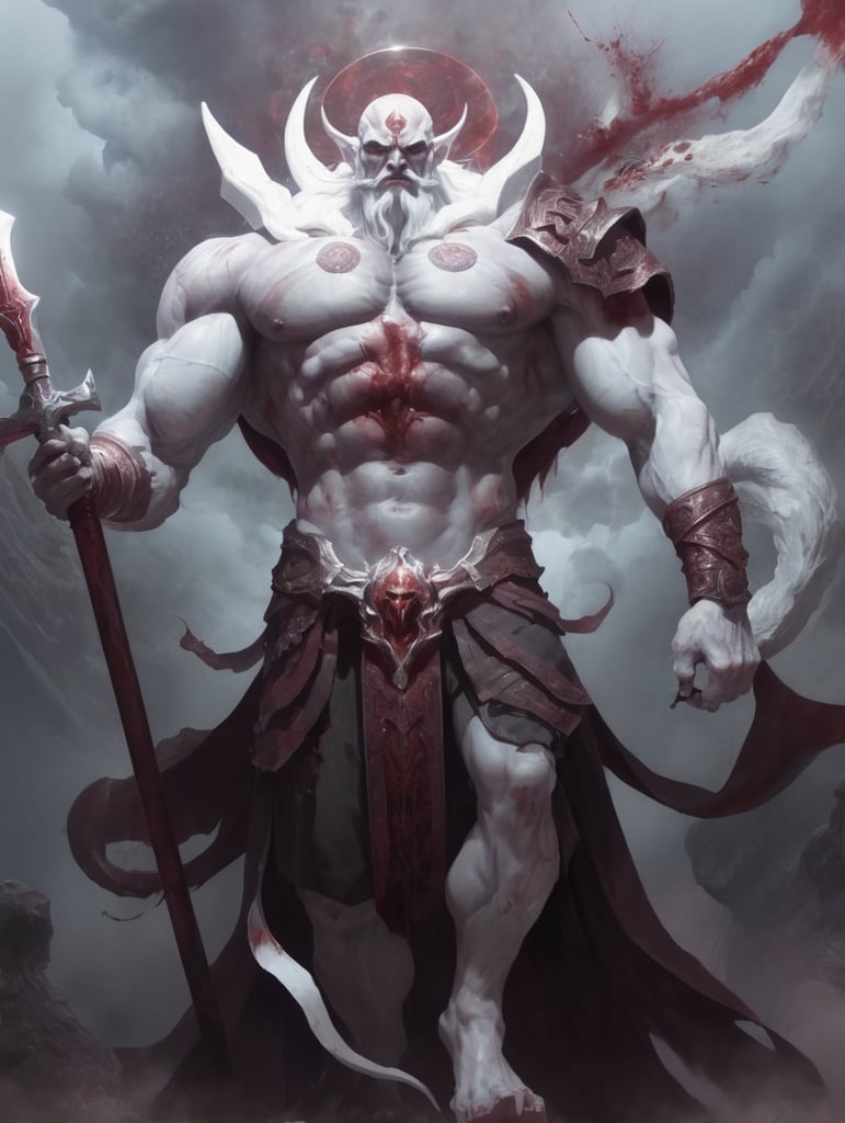 God of universe - evil and bloody