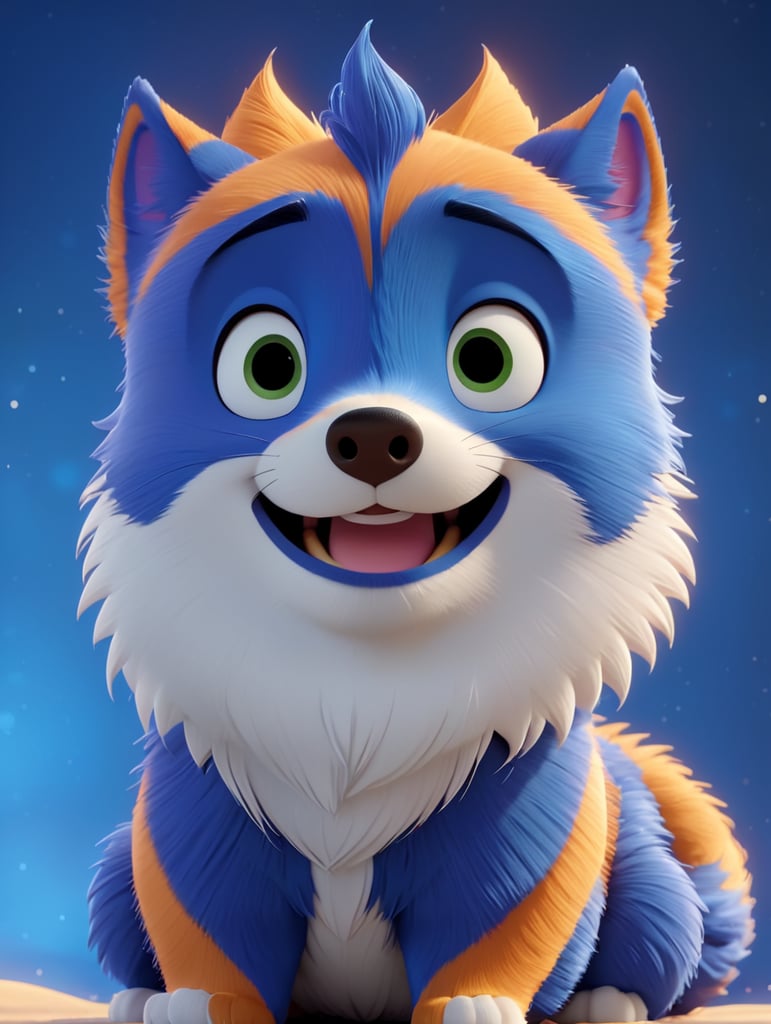 add much more background space behind make background dark