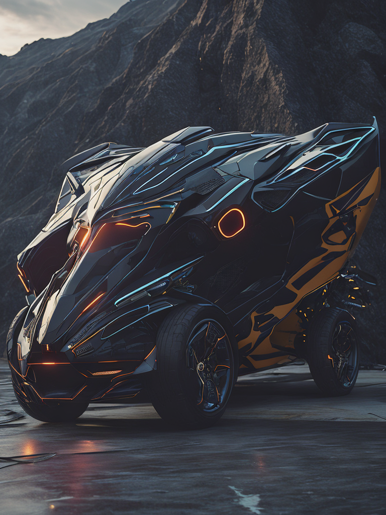 emauromin style, futuristic vehicle, finely detailed, purism, ue 5, a computer rendering, minimalism, octane render, 4k