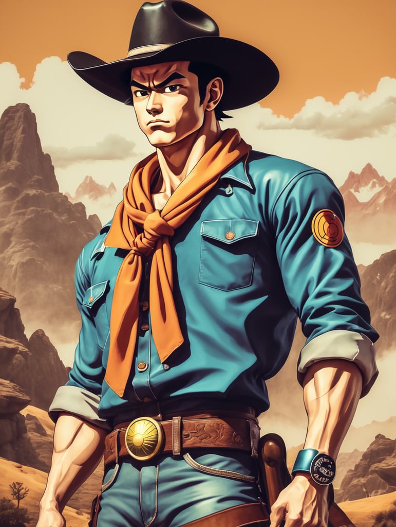 dragon ball cowboy bepop art style