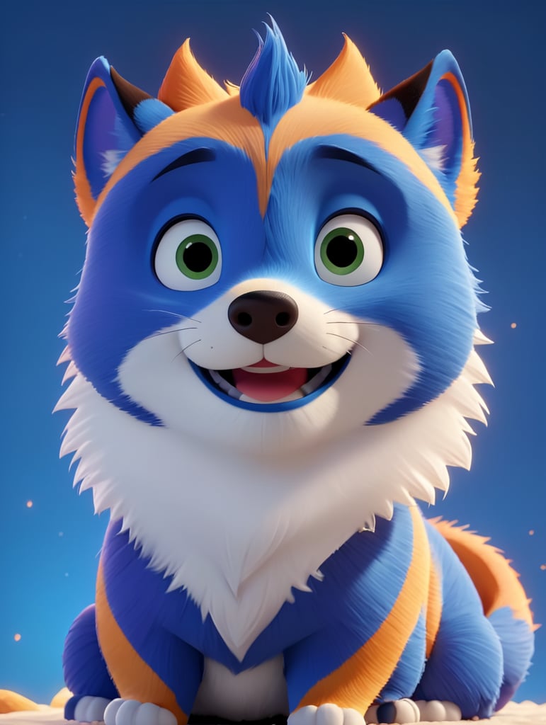 add much more background space behind make background dark