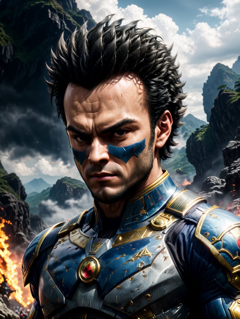 Vegeta, Vegeta is the last prince of the Saiyan warrior people, and the fourth generation of the Saiyan royal bloodline to bear his namesake, Dragon Ball