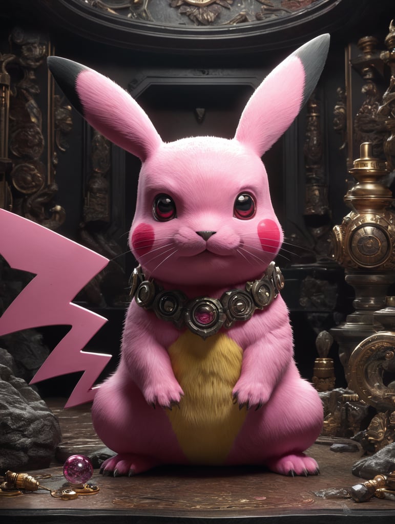 pink pikachu