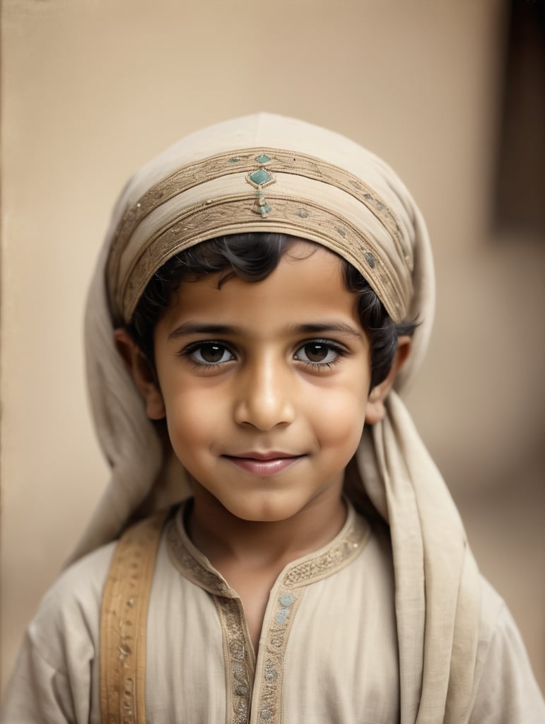 Little Arab child in 1930
