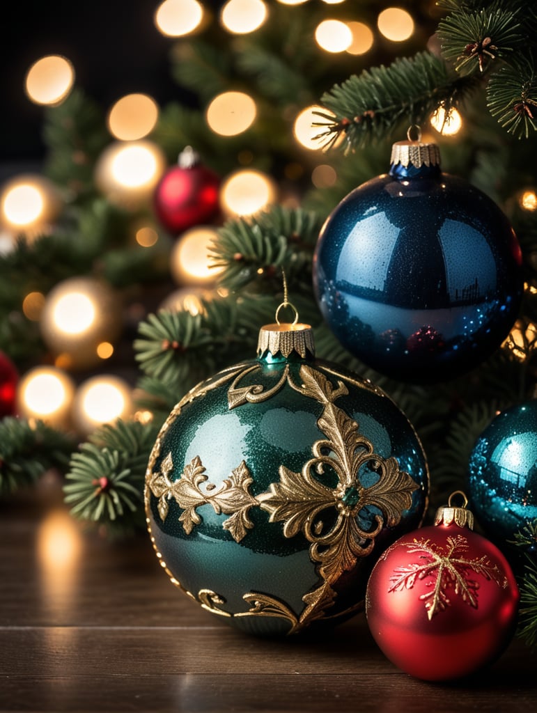 Premium Free ai Images | Christmas Magic Through the Lens