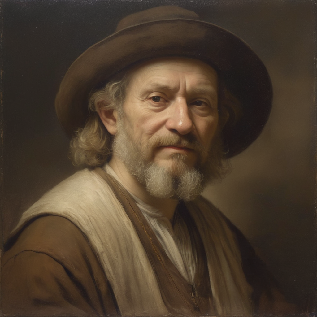 A painting by Rembrandt