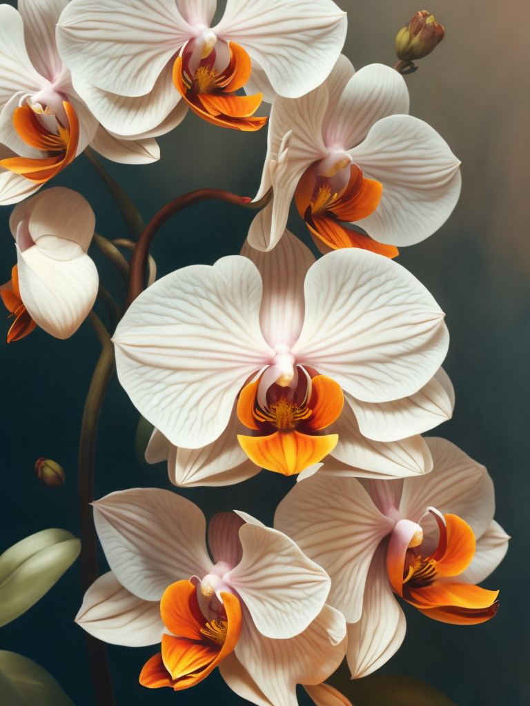 красивые цветы яркие орхидеи