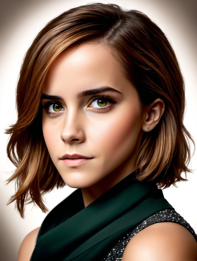 Portrait of Emma Watson, Harry Potter