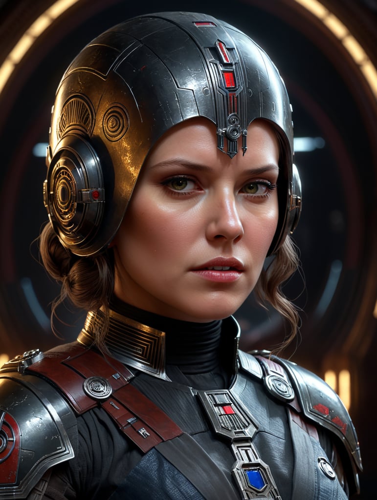 A female Star Wars Senator