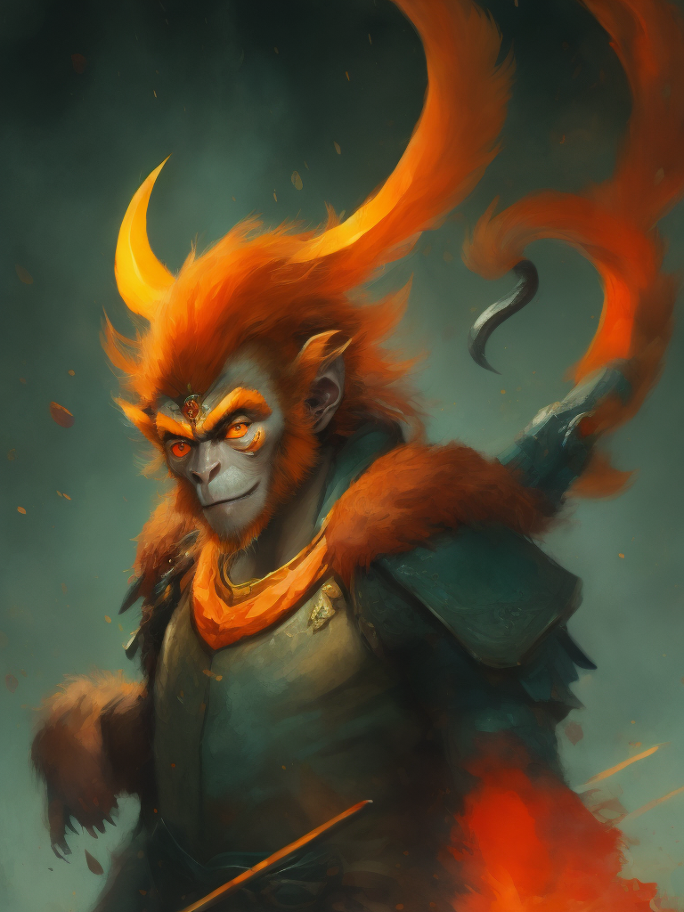 monkey king wukong, action