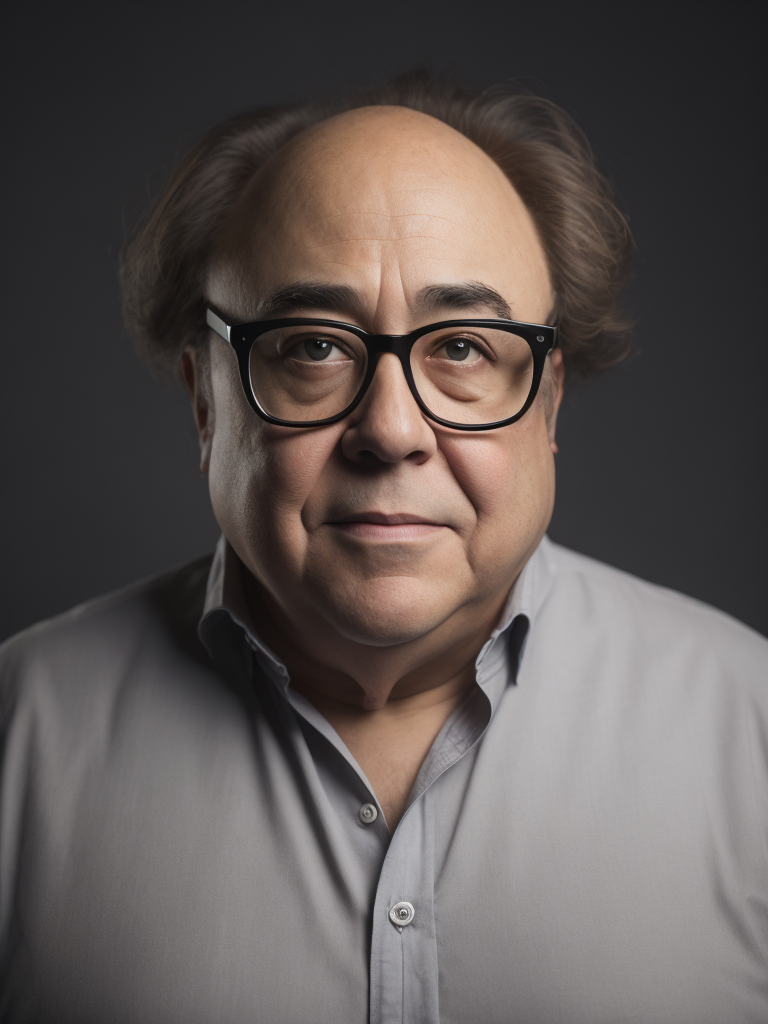 portrait of a danny devito