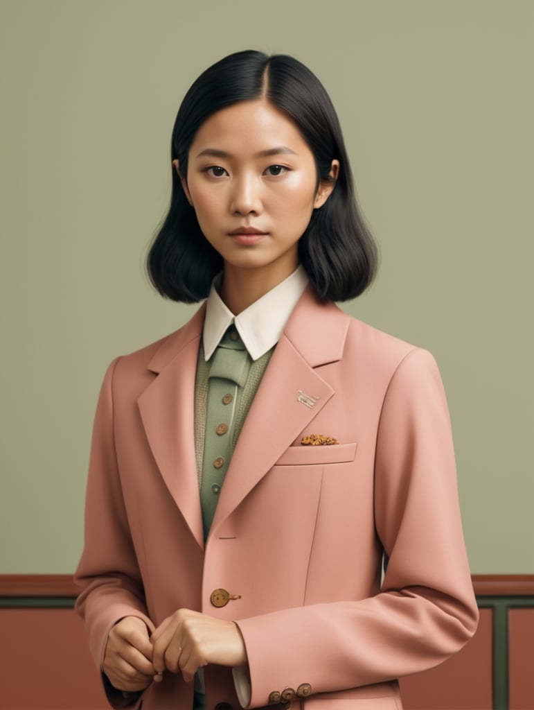 Wes anderson asian female