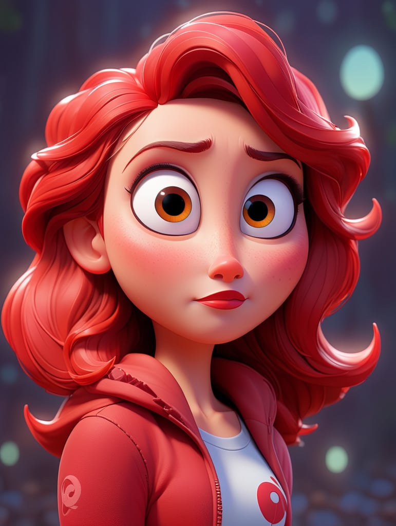 RED OWL girl character